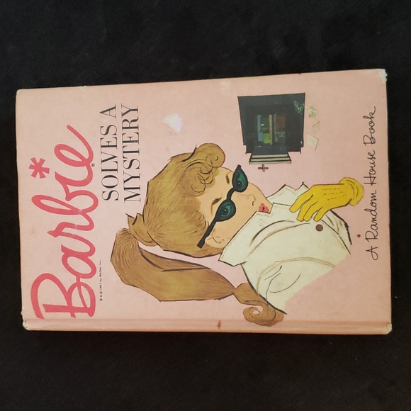 Barbie Other - Barbie Solves a Mystery by Random house 1963 Mattel  1958 Reader Book